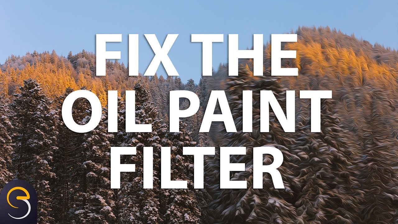 oil paint filter for photoshop cc